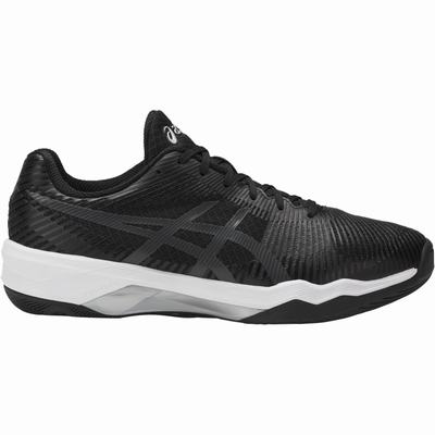 Női Asics Volley Elite FF Röplabda Cipő AS0915863 Fekete/Sötét Szürke